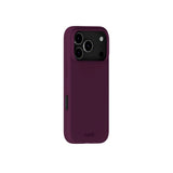 Holdit iPhone 17 Pro Soft Touch Silikon Skal - Deep Plum