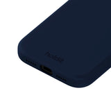 Holdit iPhone 17 Pro Soft Touch Silikon Skal - Midnight Blue