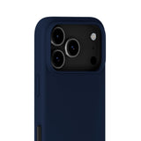 Holdit iPhone 17 Pro Soft Touch Silikon Skal - Midnight Blue