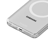Samsung Galaxy S26 Holdit MagSafe Skal - Transparent / White