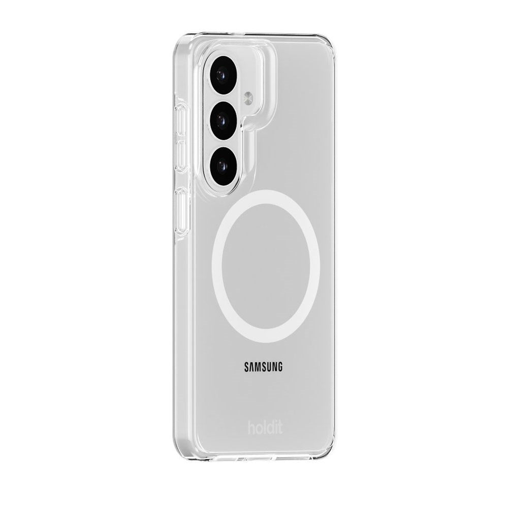 Samsung Galaxy S26+ (Plus) Holdit MagSafe Skal - Transparent / White