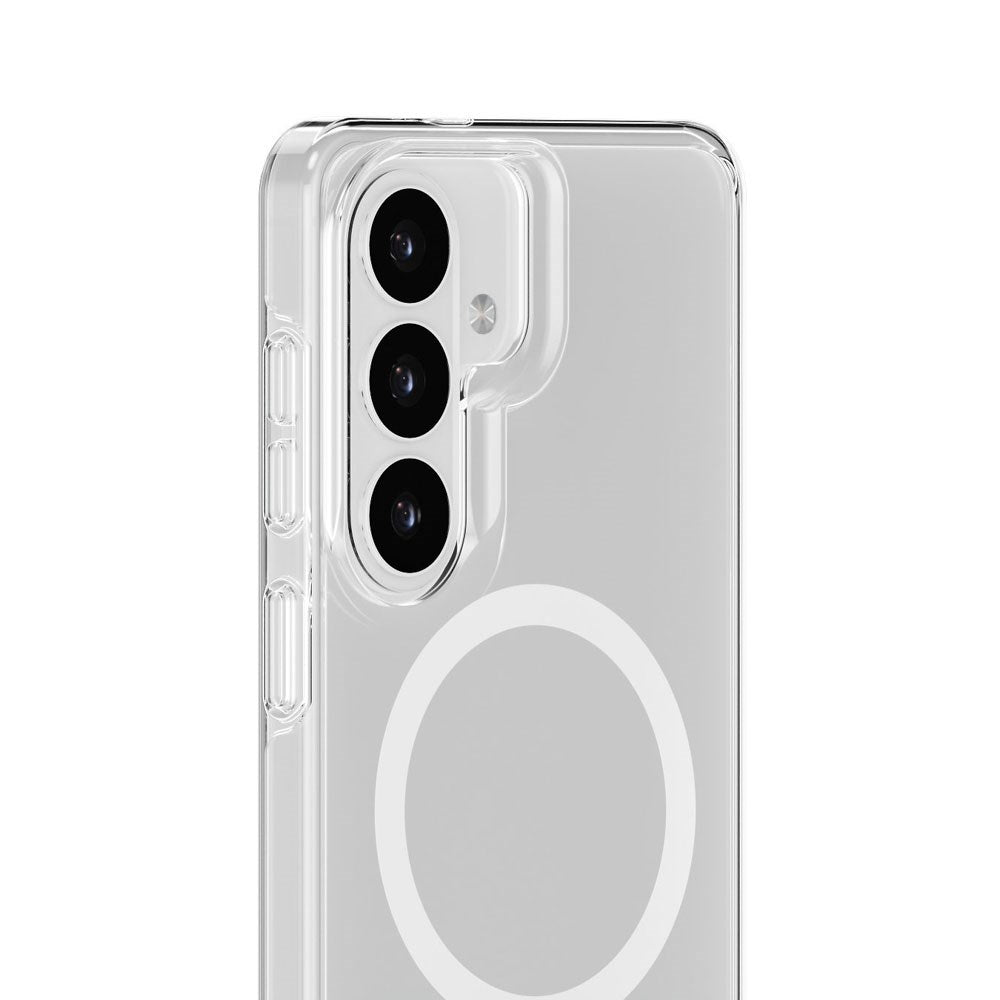 Samsung Galaxy S26+ (Plus) Holdit MagSafe Skal - Transparent / White
