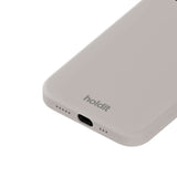 iPhone 12 / 12 Pro Holdit Soft Touch Silikon Skal - Wool Gray