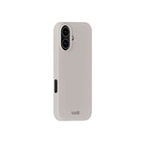 iPhone 16 Holdit Soft Touch Silikon Skal - Wool Gray