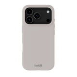 iPhone 17 Pro Max Holdit Soft Touch Silikon Skal - Wool Gray