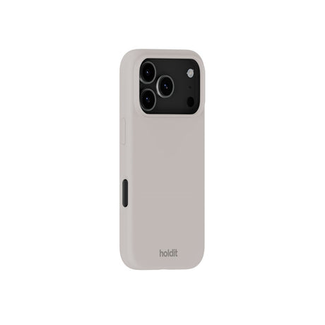 iPhone 17 Pro Max Holdit Soft Touch Silikon Skal - Wool Gray