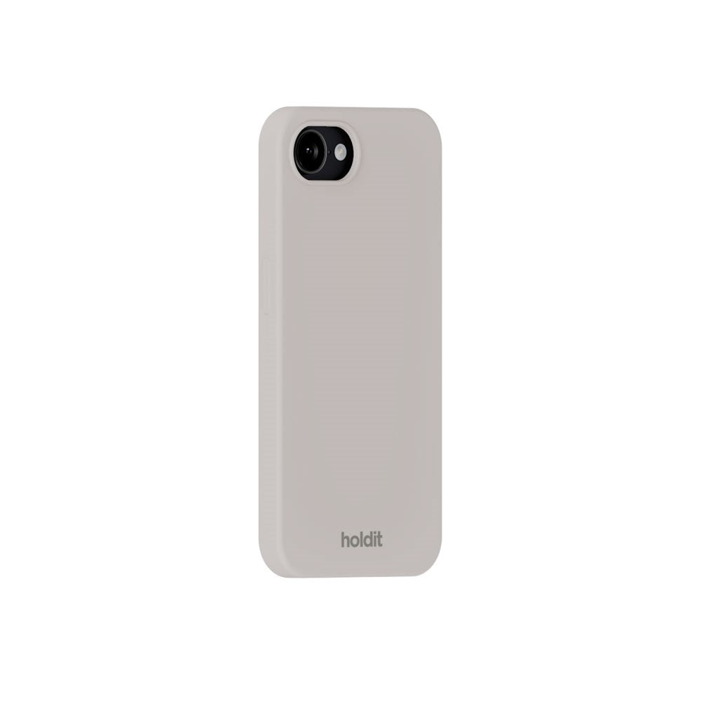 iPhone 17e / 16e Holdit Soft Touch Silikon Skal - Wool Gray