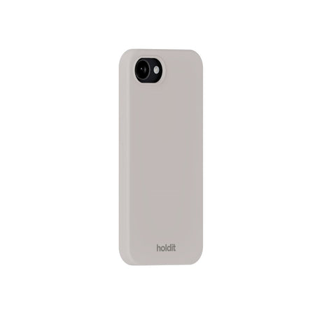 iPhone 17e / 16e Holdit Soft Touch Silikon Skal - Wool Gray
