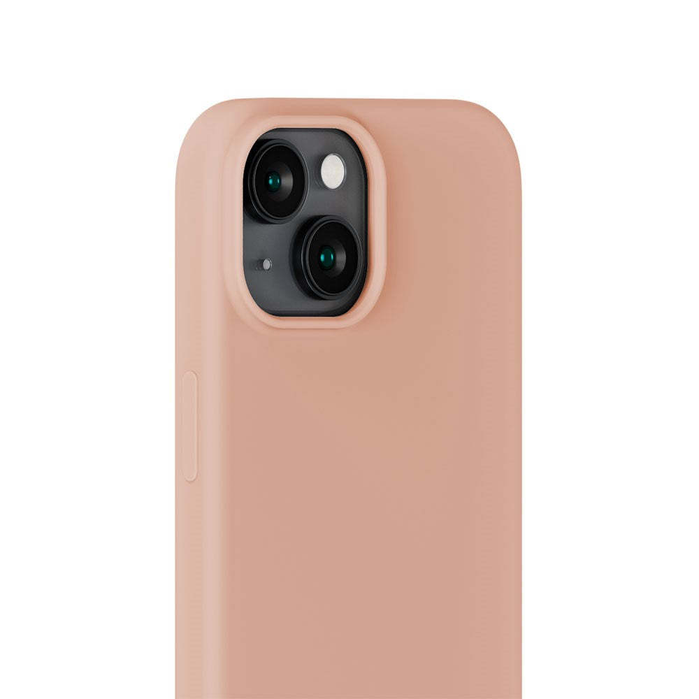 iPhone 15 Holdit Soft Touch Silikon Skal - Bare Pink