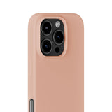 iPhone 16 Pro Holdit Soft Touch Silikon Skal - Bare Pink