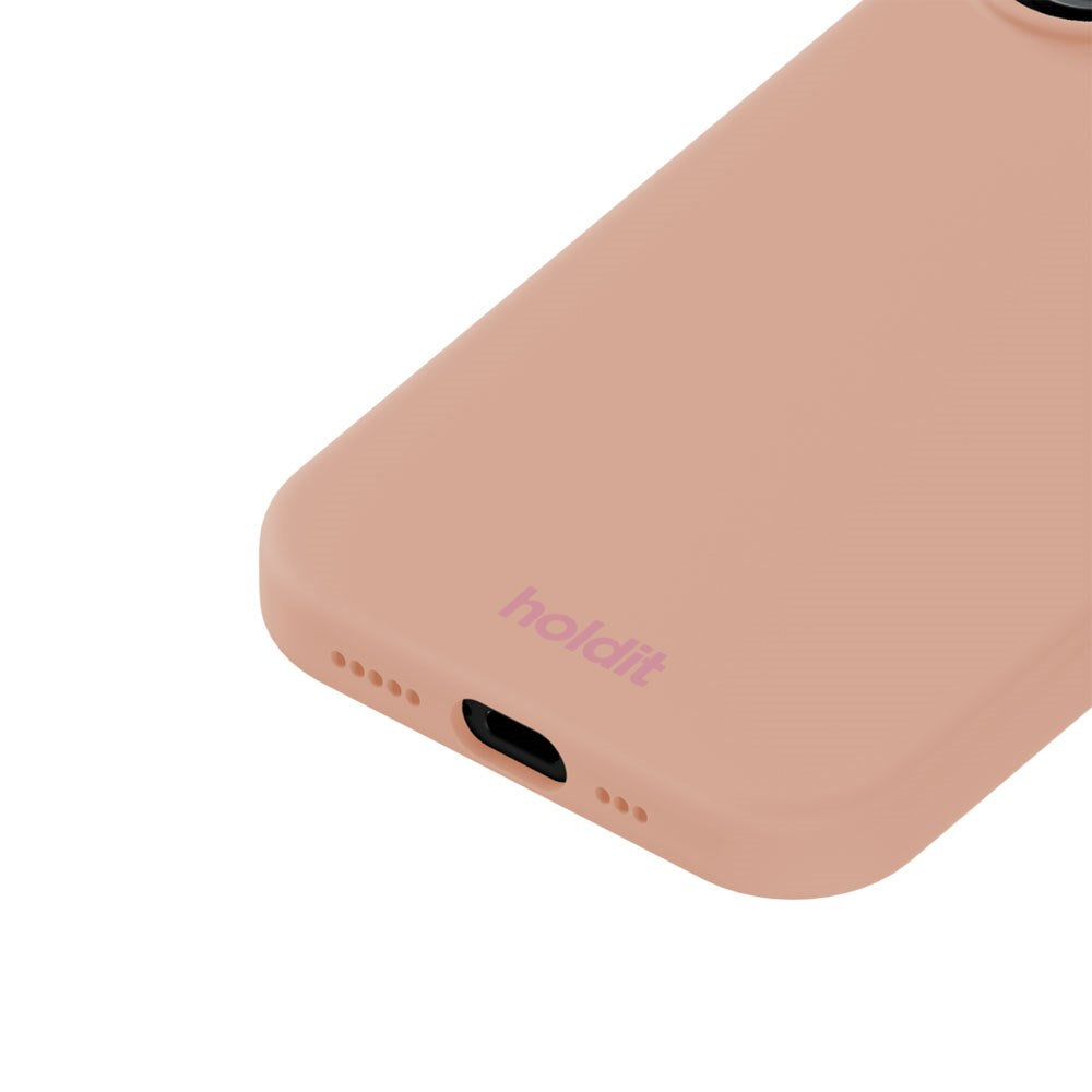 iPhone 17 Holdit Soft Touch Silikon Skal - Bare Pink