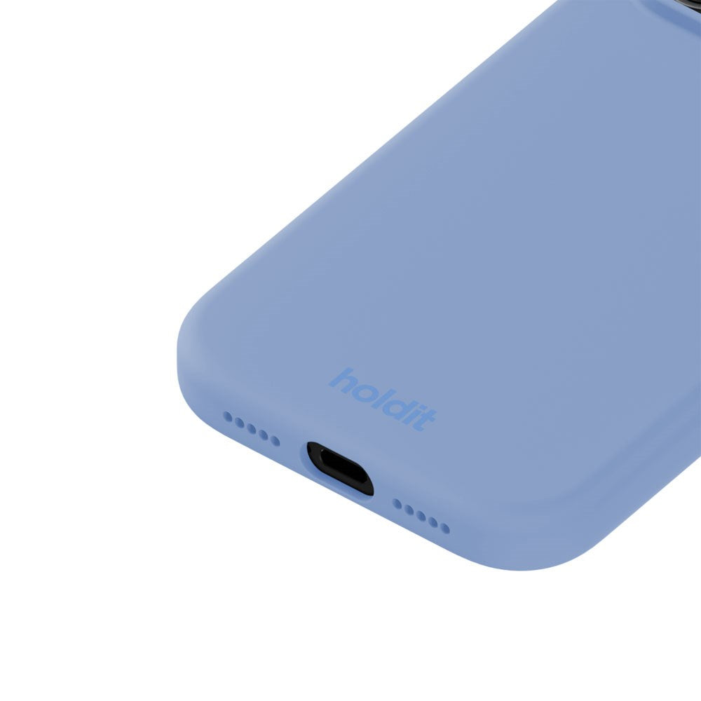 iPhone 17 Pro Max Holdit Soft Touch Silikon Skal - Soft Cobalt