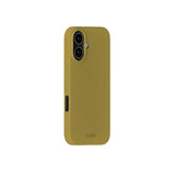 iPhone 16 Holdit Soft Touch Silikon Skal - Warm Olive
