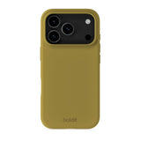 iPhone 17 Pro Holdit Soft Touch Silikon Skal - Warm Olive