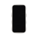 iPhone 17e / 16e / 15 / 14 / 13 Holdit Wavy Skal - Wool Grey / Transparent