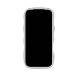 iPhone 17 Pro Holdit Wavy Skal - Wool Grey / Transparent