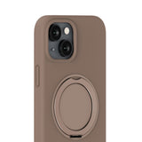 iPhone 17e / 16e / 15 Holdit Silikone Stand Skal - Mocha Brown