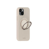 iPhone 17e / 16e / 15 Holdit Silikone Stand Skal - Light Beige