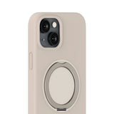 iPhone 17e / 16e / 15 Holdit Silikone Stand Skal - Light Beige