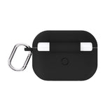 Apple AirPods Pro (1. & 2. Gen.) Holdit Silicone Case m. Karabinhake - Black