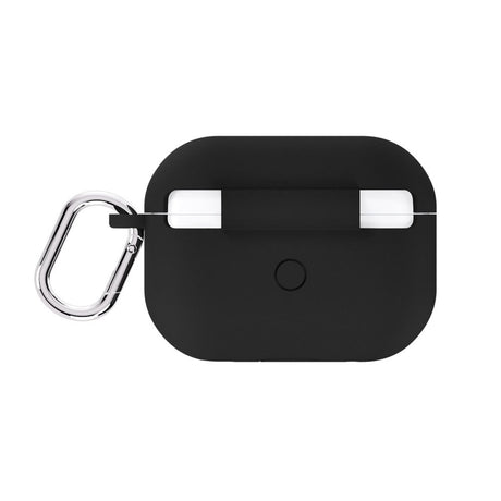 Apple AirPods Pro (1. & 2. Gen.) Holdit Silicone Case m. Karabinhake - Black