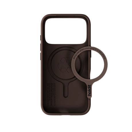 iPhone 17 Pro Max Holdit Soft MagSafe Case - Chocolate
