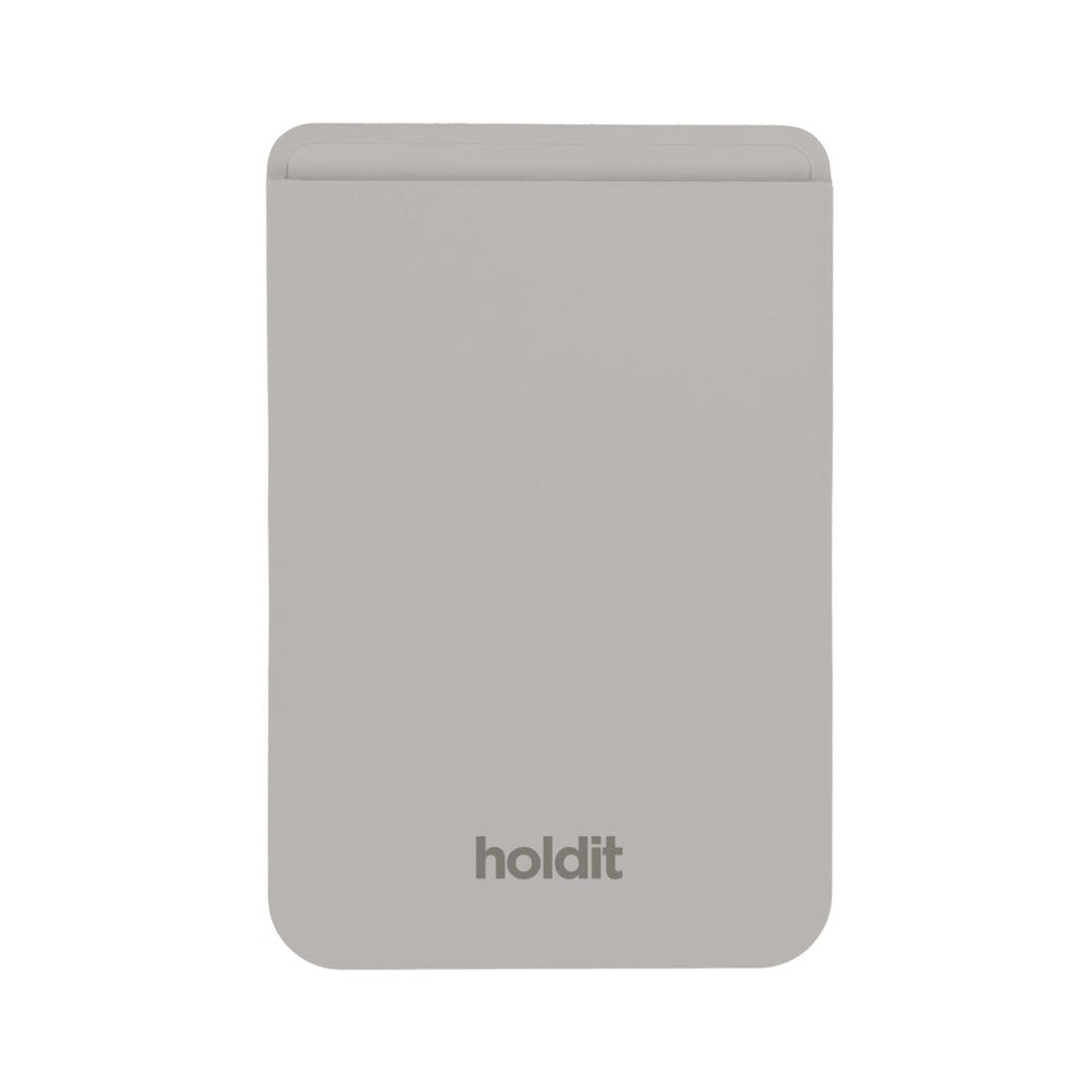 Holdit MagSafe Silicone Korthållare - Wool Gray