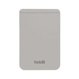 Holdit MagSafe Silicone Korthållare - Wool Gray