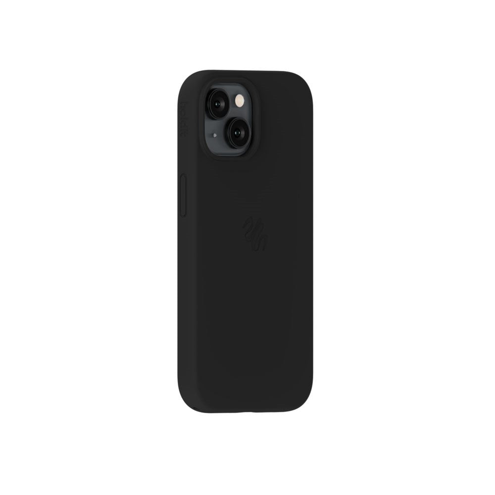 iPhone 15 / 14 / 13 Holdit Soft Touch MagSafe Silikon Skal - Black