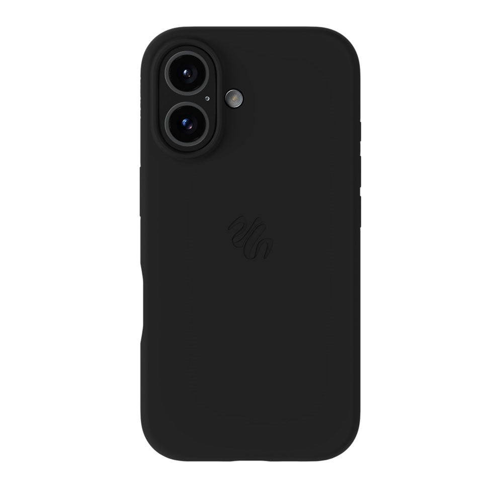 iPhone 16 Holdit Soft Touch MagSafe Silikon Skal - Black