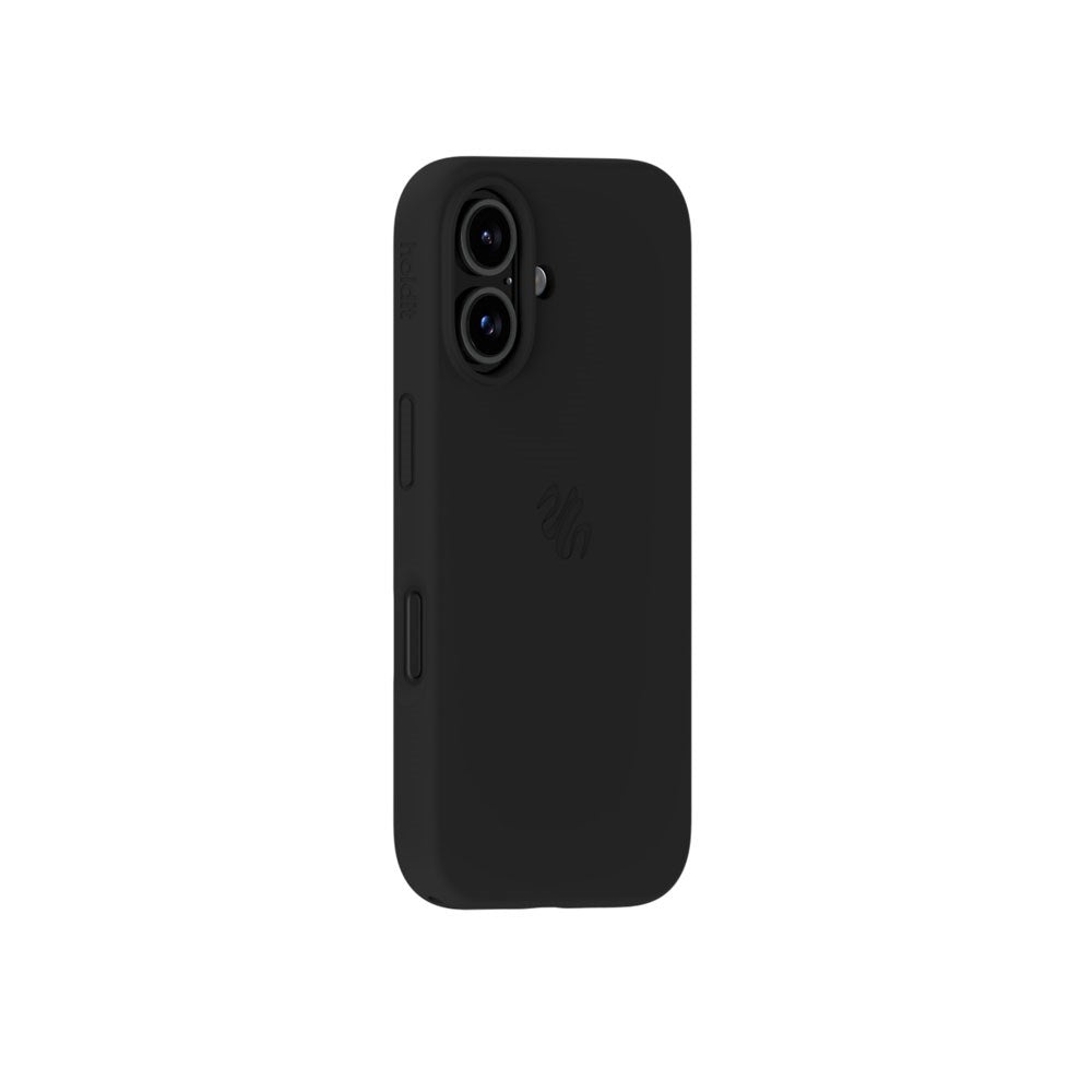 iPhone 16 Holdit Soft Touch MagSafe Silikon Skal - Black