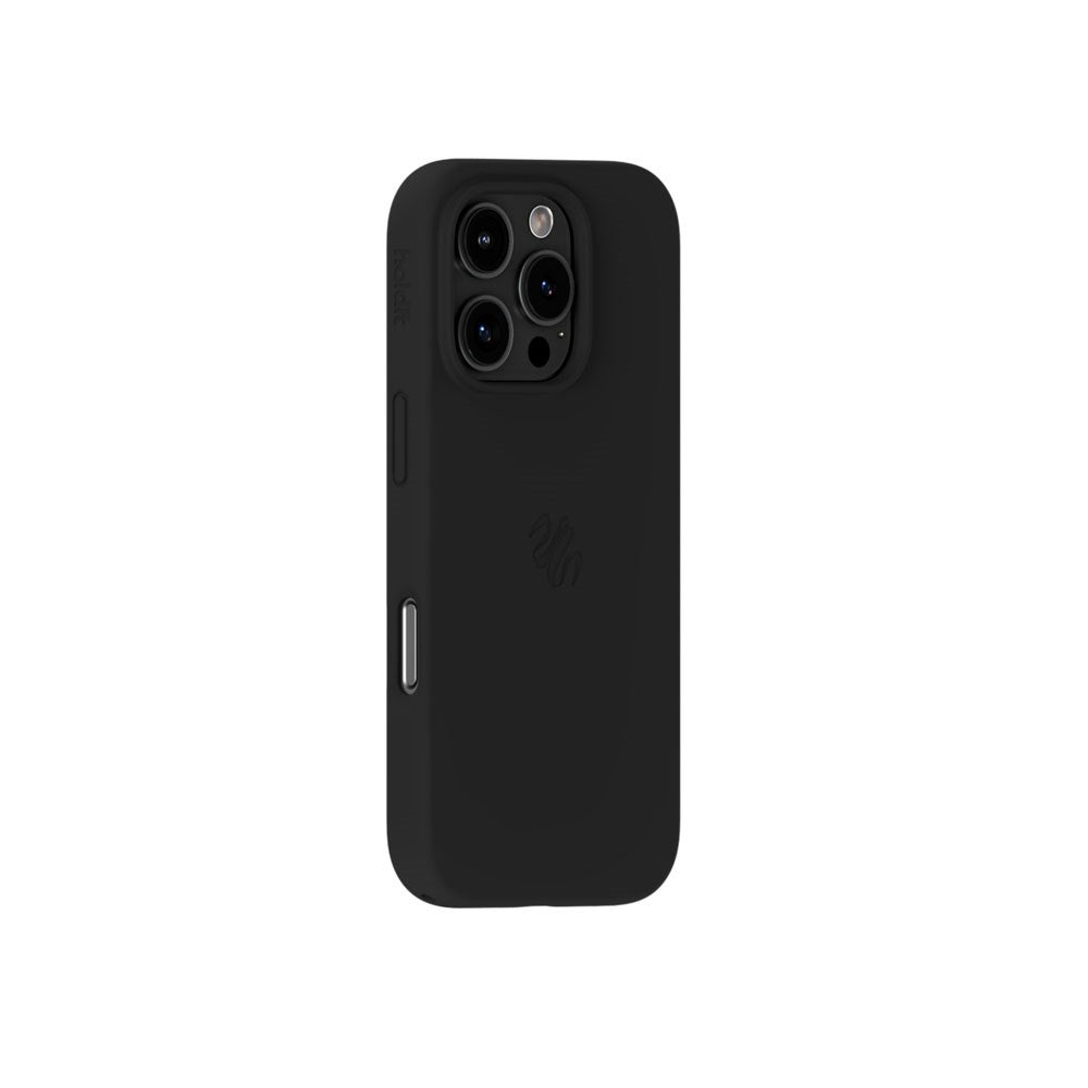 iPhone 16 Pro Holdit Soft Touch MagSafe Silikon Skal - Black
