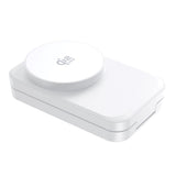 Smartline Hopfällbar 3-in-1 Trådlös Laddare 25W - Qi2 Kompatibel - Vit
