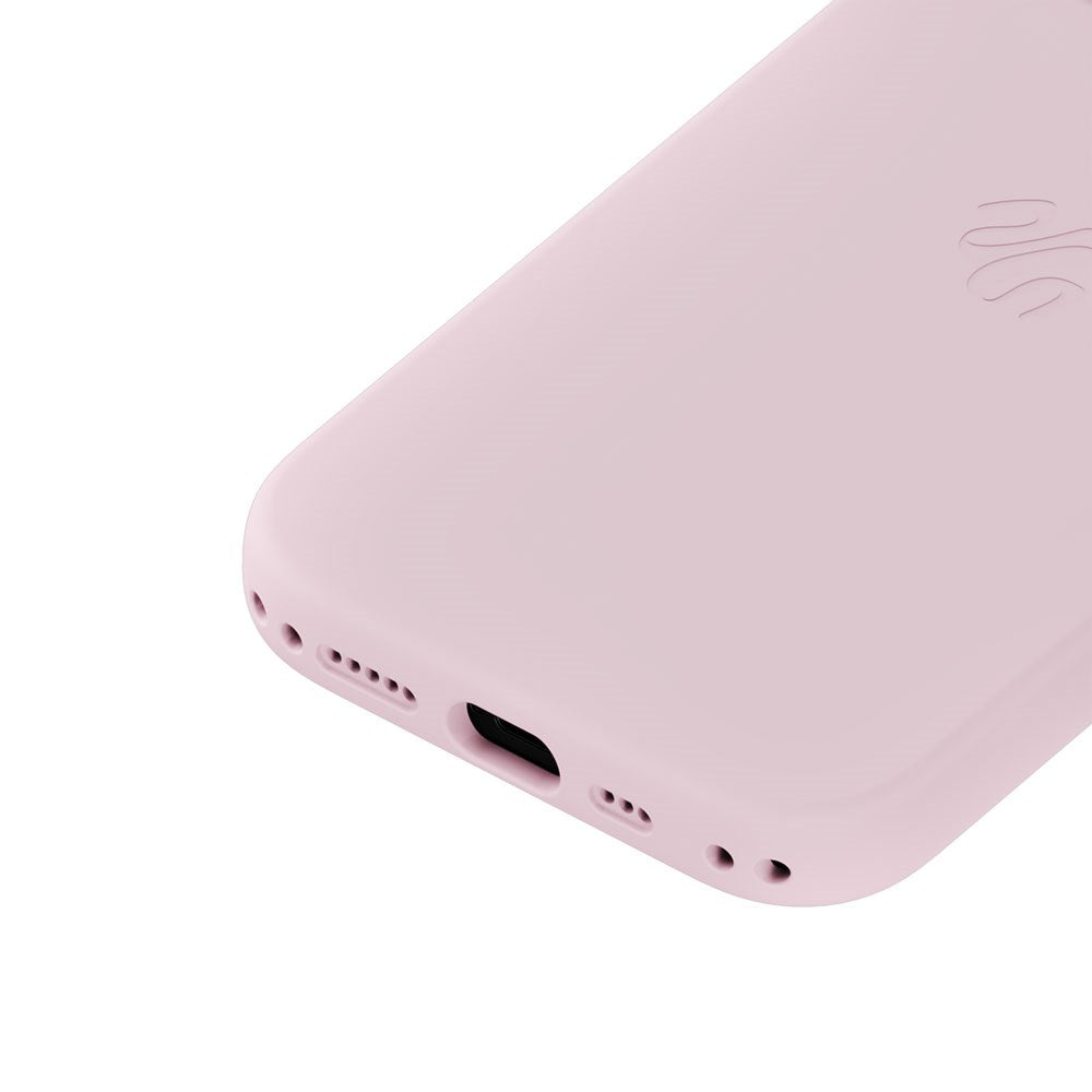 iPhone 15 / 14 / 13 Holdit Soft Touch MagSafe Silikon Skal - Pale Pink