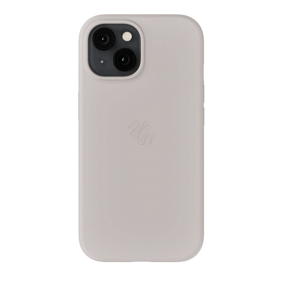 iPhone 15 / 14 / 13 Holdit Soft Touch MagSafe Silikon Skal - Wool Gray
