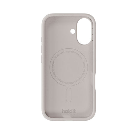 iPhone 16 Holdit Soft Touch MagSafe Silikon Skal - Wool Gray