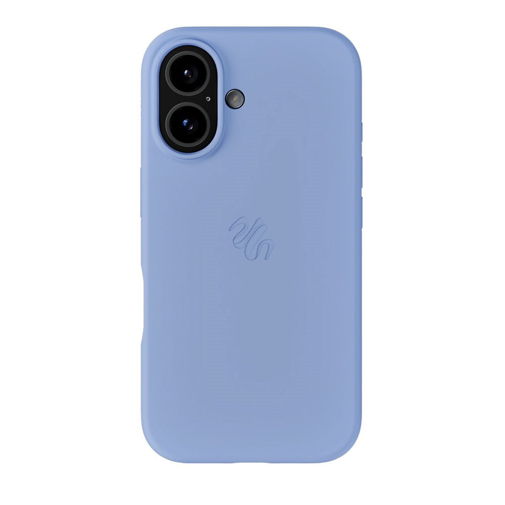 iPhone 16 Holdit Soft Touch MagSafe Silikon Skal - Soft Cobalt