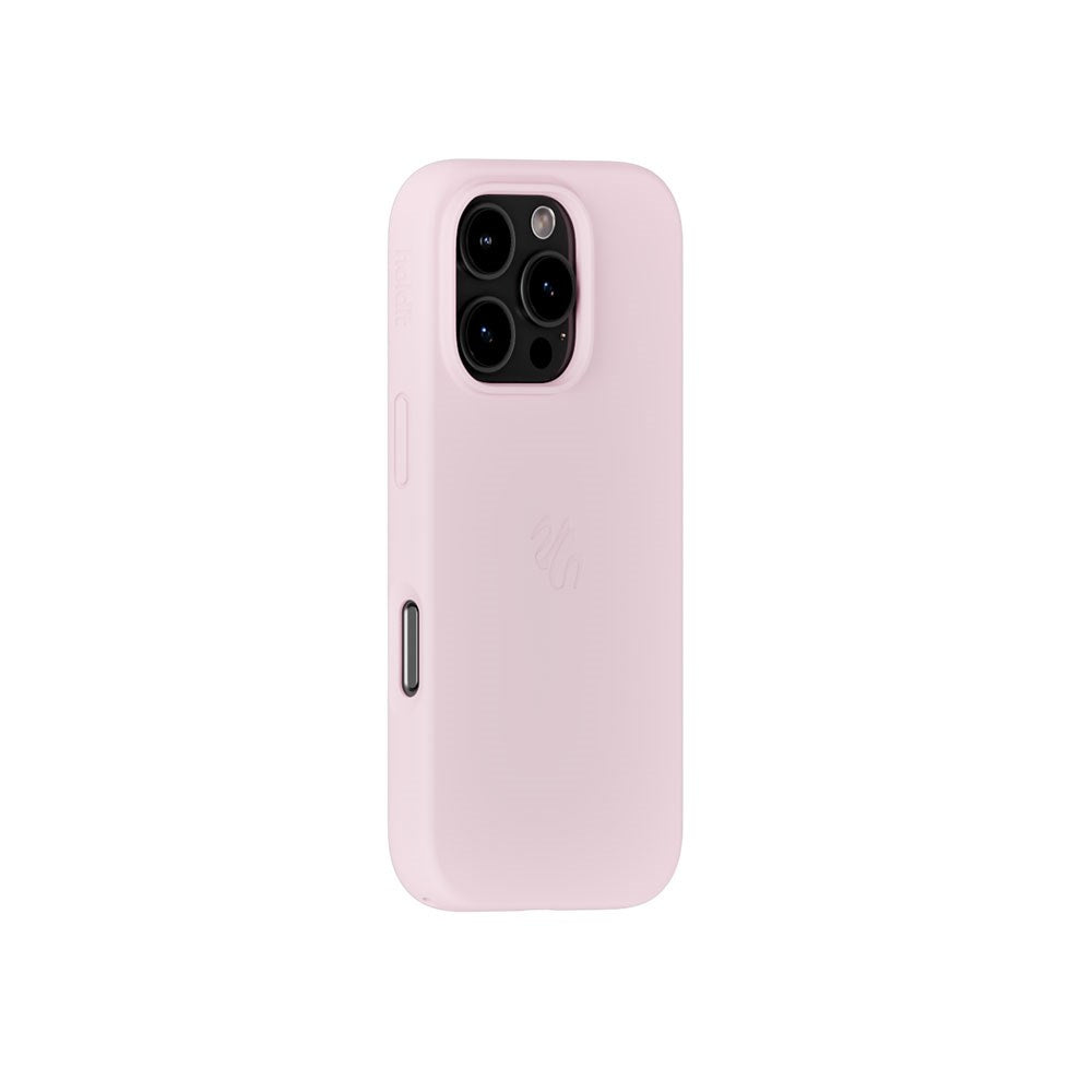 iPhone 16 Pro Holdit Soft Touch MagSafe Silikon Skal - Pale Pink