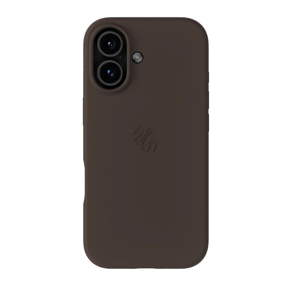 iPhone 17 Holdit Soft Touch MagSafe Silikon Skal - Chocolate