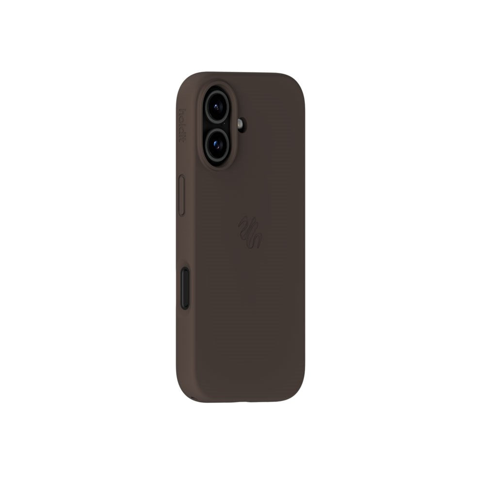 iPhone 17 Holdit Soft Touch MagSafe Silikon Skal - Chocolate