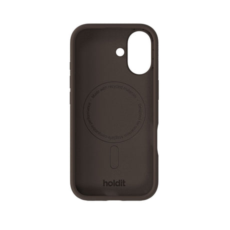 iPhone 17 Holdit Soft Touch MagSafe Silikon Skal - Chocolate