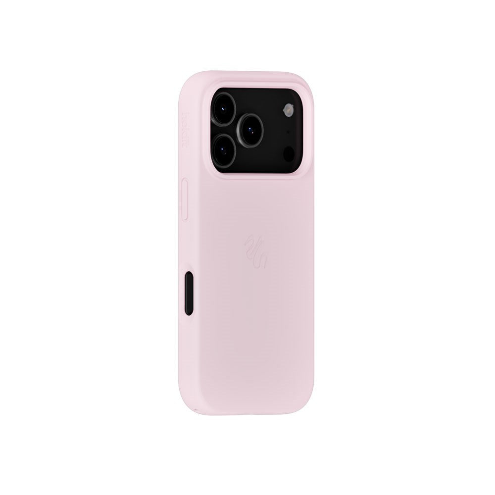 iPhone 17 Pro Holdit Soft Touch MagSafe Silikon Skal - Pale Pink