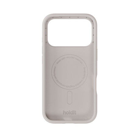 iPhone 17 Pro Holdit Soft Touch MagSafe Silikon Skal - Wool Gray