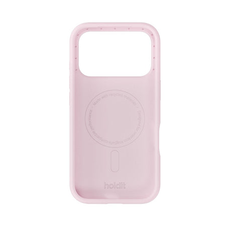 iPhone 17 Pro Max Holdit Soft Touch MagSafe Silikon Skal - Pale Pink
