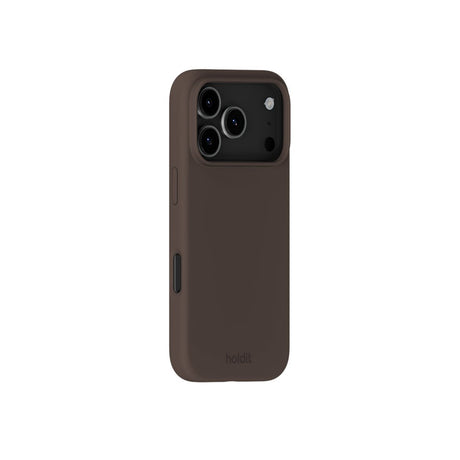 iPhone 18 Pro Max / 17 Pro Max Holdit Soft Touch Silikon Skal - Chocolate
