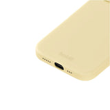 iPhone 16 Holdit Soft Touch Silikon Skal - Butter Yellow