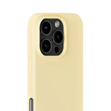 iPhone 16 Pro Holdit Soft Touch Silikon Skal - Butter Yellow