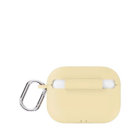 Apple AirPods Pro (3. Gen.) Holdit Silicone Case m. Karabinhake - Butter Yellow