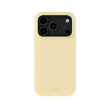 iPhone 18 Pro / 17 Pro Holdit Soft Touch Silikon Skal - Butter Yellow