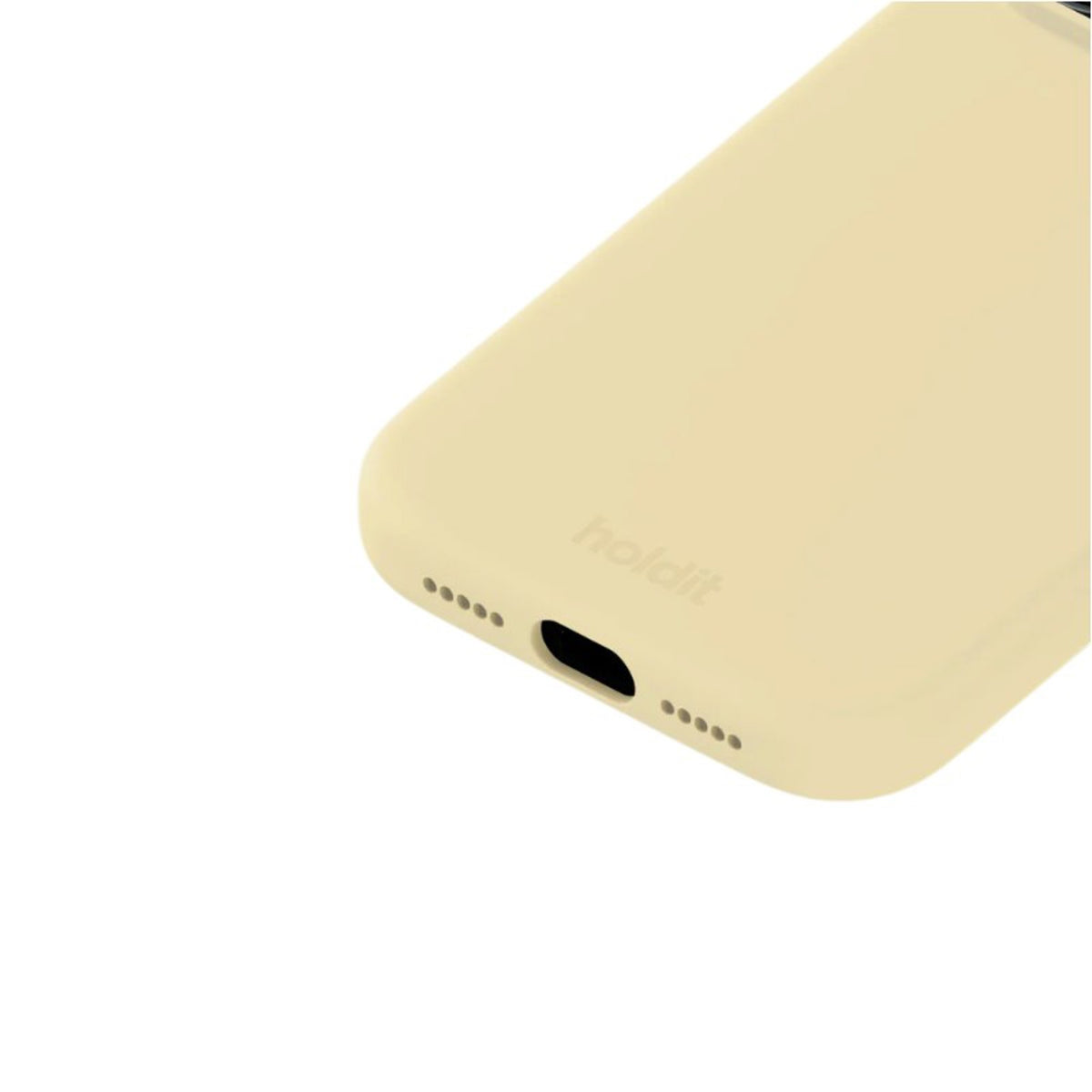 iPhone 18 Pro Max / 17 Pro Max Holdit Soft Touch Silikon Skal - Butter Yellow